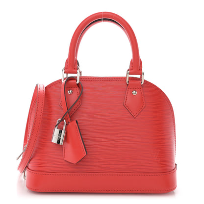 Louis Vuitton Epi Alma BB Coquelicot 1 of 8