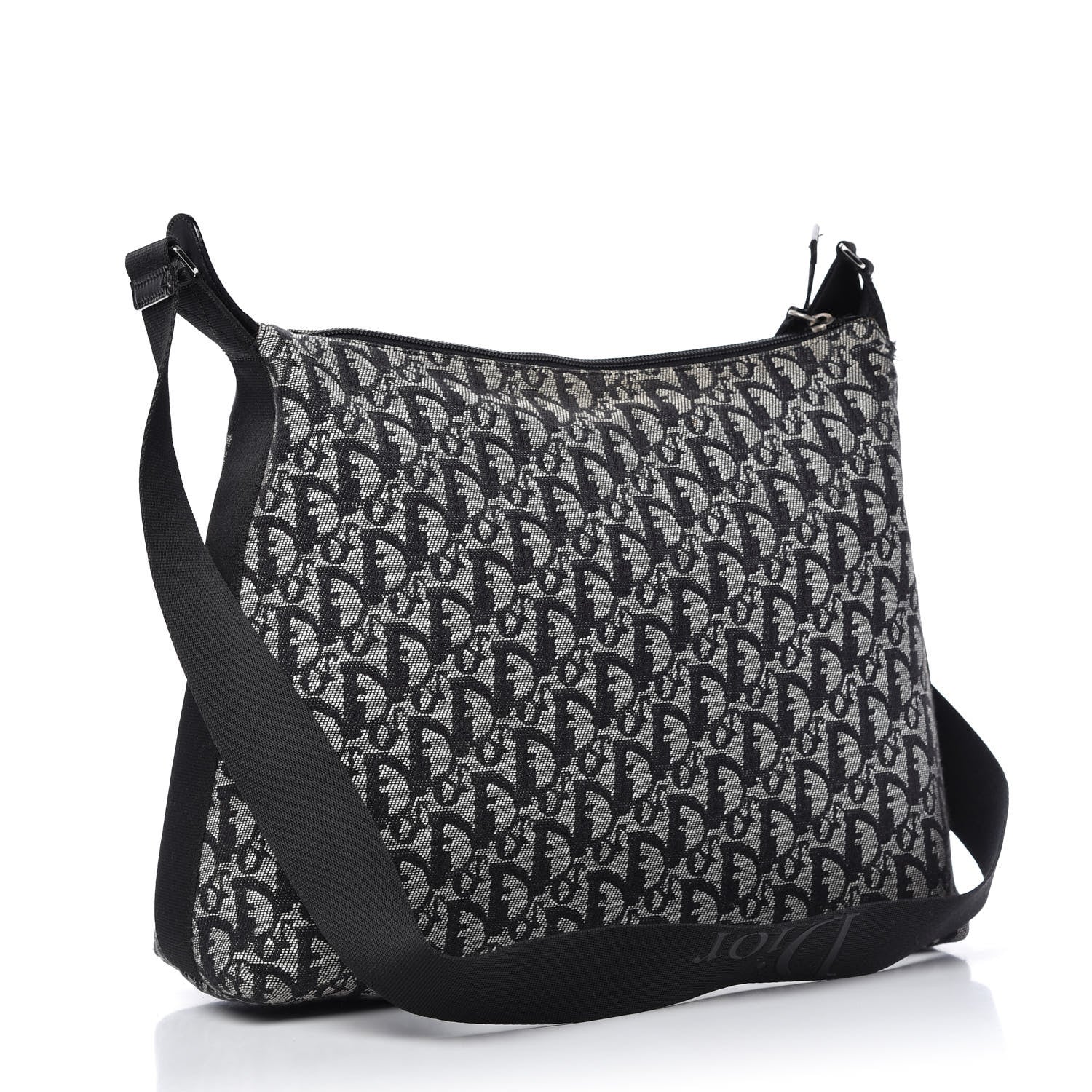 Christian Dior Monogram Messenger Black 3 of 13