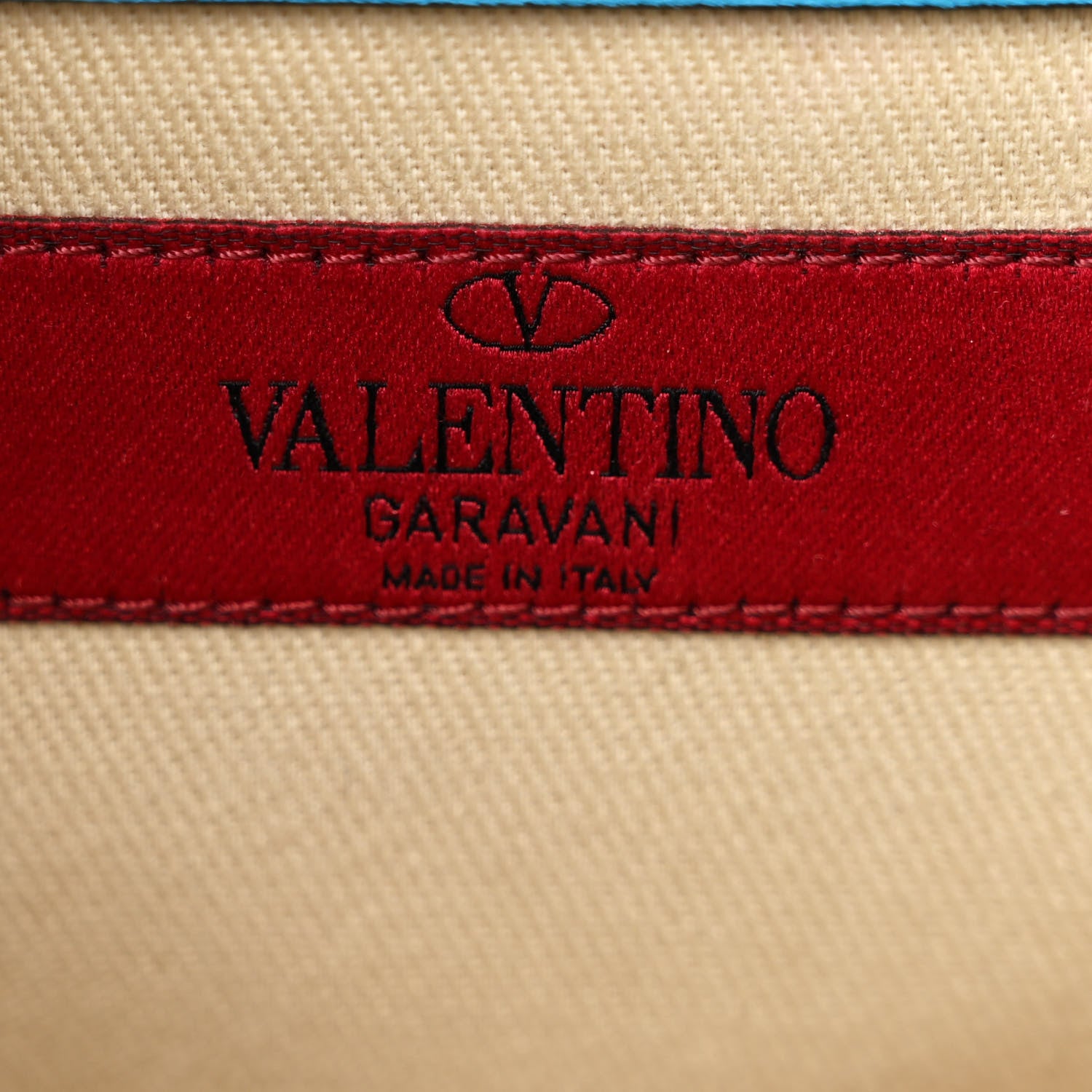 Valentino Garavani Vitello Medium Glam Lock Rockstud Flap Blue Fluo 6 of 17