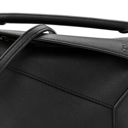 Loewe Calfskin Mini Puzzle Bag Black 8 of 12
