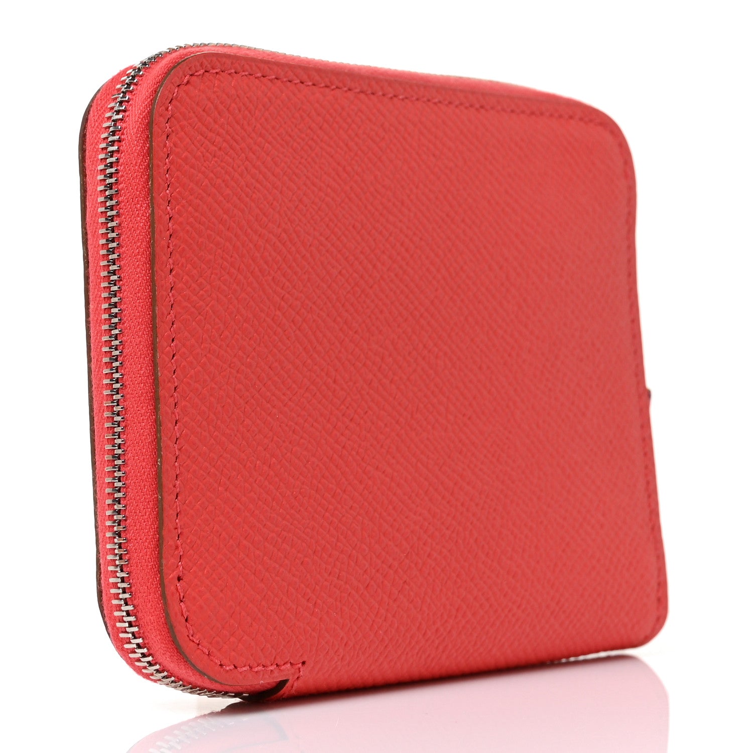 Hermes Epsom Silk'In Compact Wallet Rose Jaipur 3 of 9