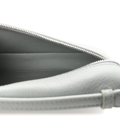 Loro Piana Grained Calfskin Extra Pocket Mini Pouch Minty Breeze 5 of 10
