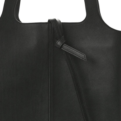 Celine Supple Natural Calfskin Vertical Tri-Fold Bag Black 9 of 11