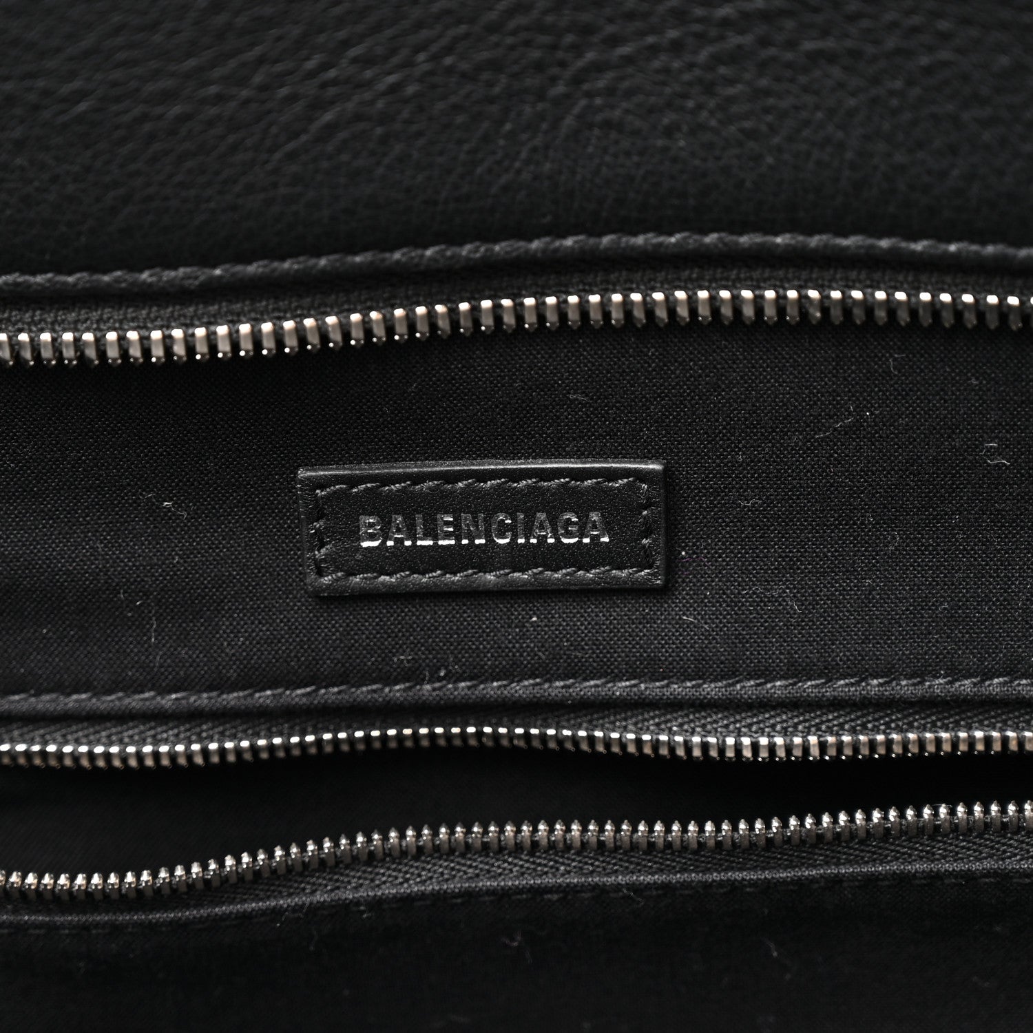 Balenciaga Smooth Calfskin Everyday East West Tote Bag Black 6 of 12
