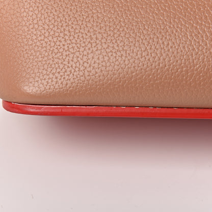 Christian Louboutin Calfskin Spikes East West Cabata Tote Nude 17 of 20
