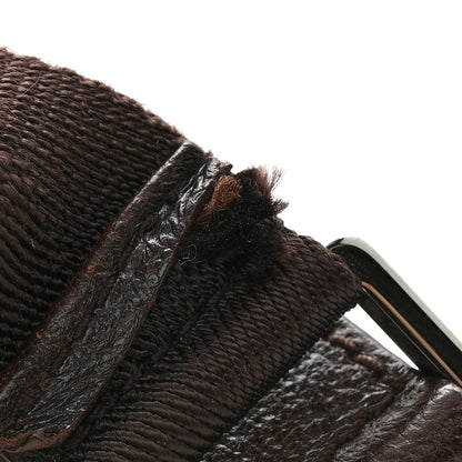 Gucci Monogram Flat Messenger Bag Dark Brown 13 of 17