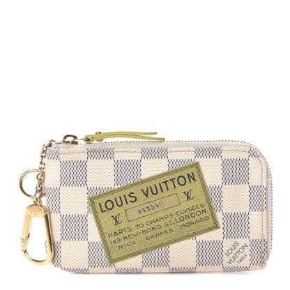 Louis Vuitton Damier Azur Complice Trunks and Bags Key Pouch 1 of 6