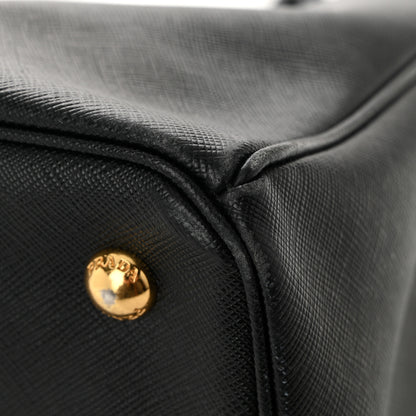 Prada Saffiano Lux Medium Tote Black 10 of 12