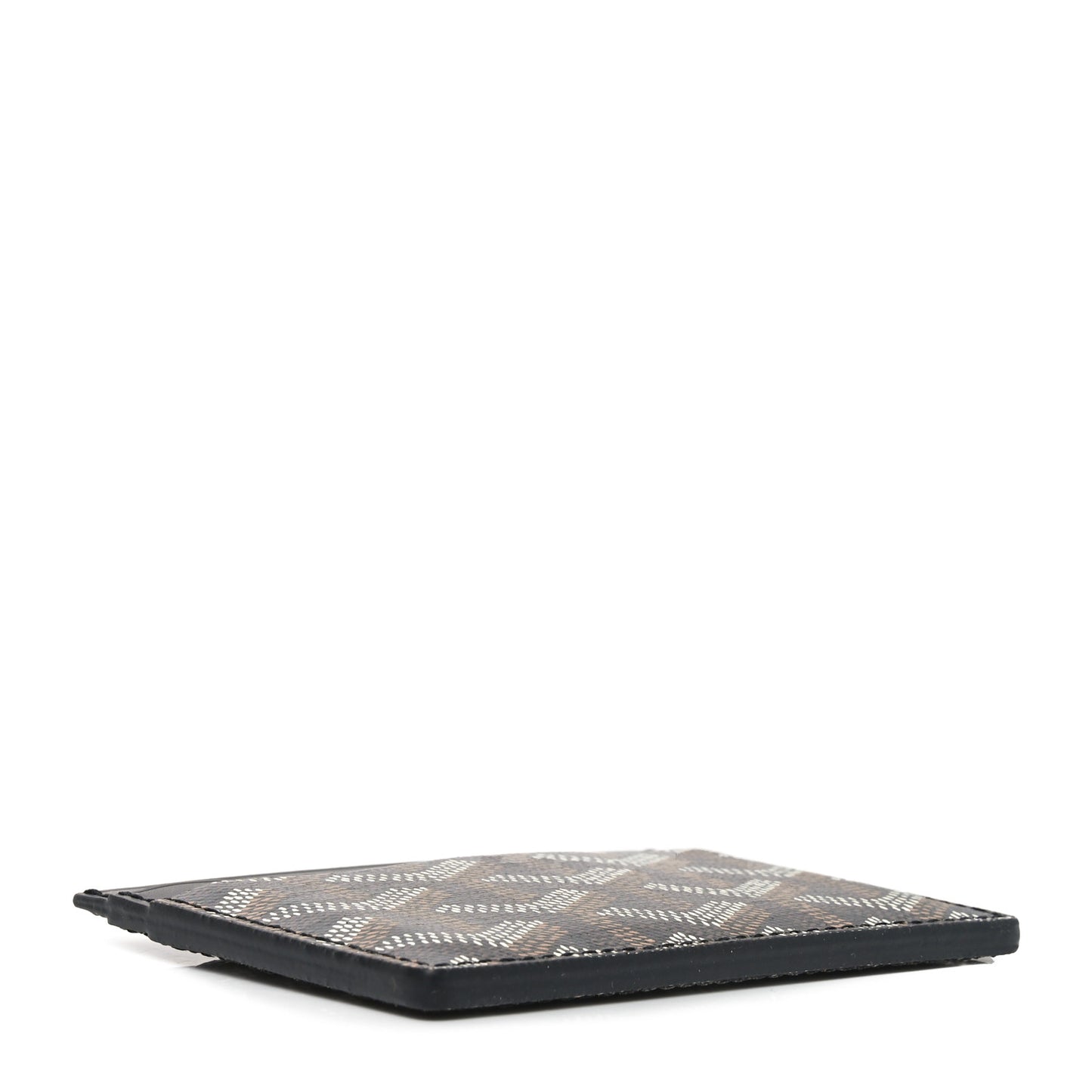Goyardine Saint Sulpice Card Holder Black