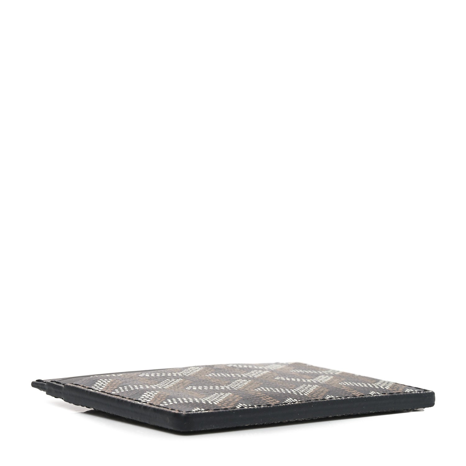 Goyard Goyardine Saint Sulpice Card Holder Black 4 of 7