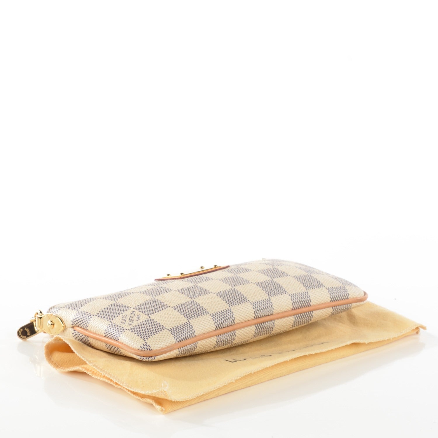 Louis Vuitton Damier Azur Pochette Milla MM 4 of 8