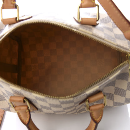 Louis Vuitton Damier Azur Speedy Bandouliere 25 4 of 8