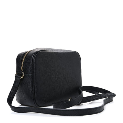 Gucci Pebbled Calfskin Small Soho Disco Bag Black 3 of 10