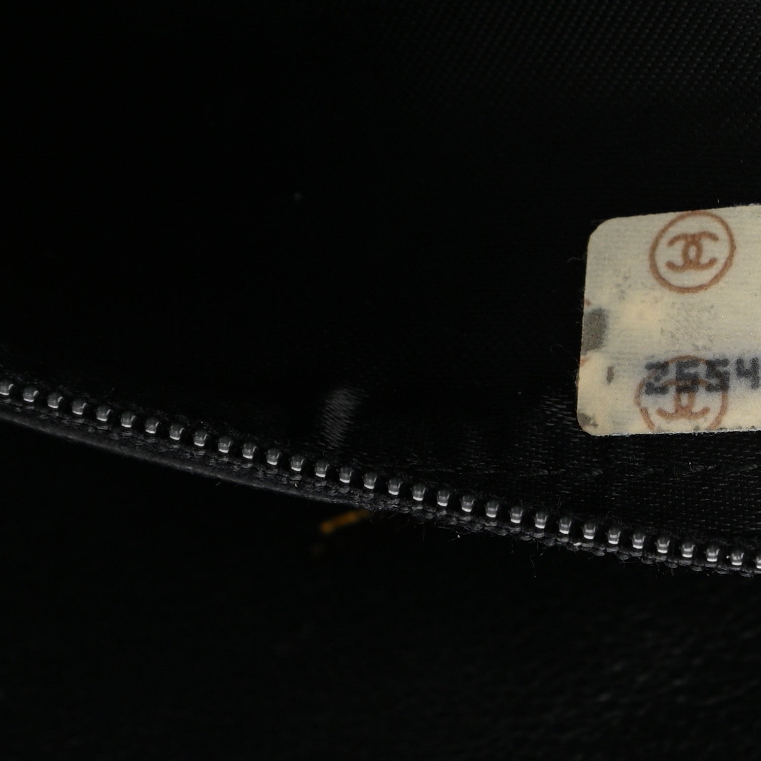 Chanel Lambskin Quilted CC Tassel Camera Case Black 8 of 11