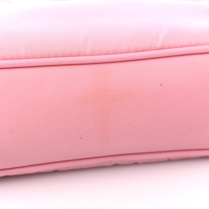 Prada Tessuto Nylon Saffiano Mini Re-Edition 2000 Bag Rosa 11 of 12