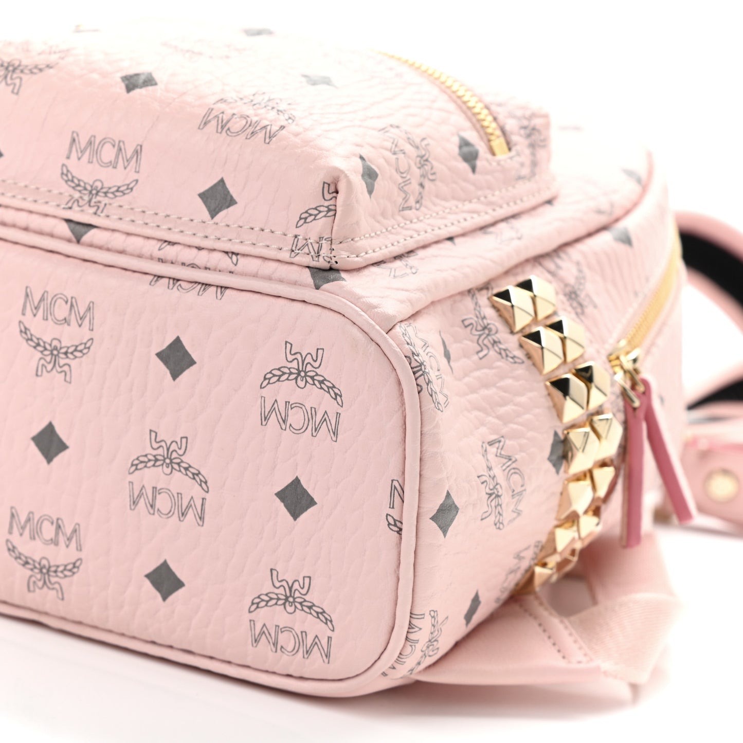 Visetos Side Stud Mini Stark Backpack Pink