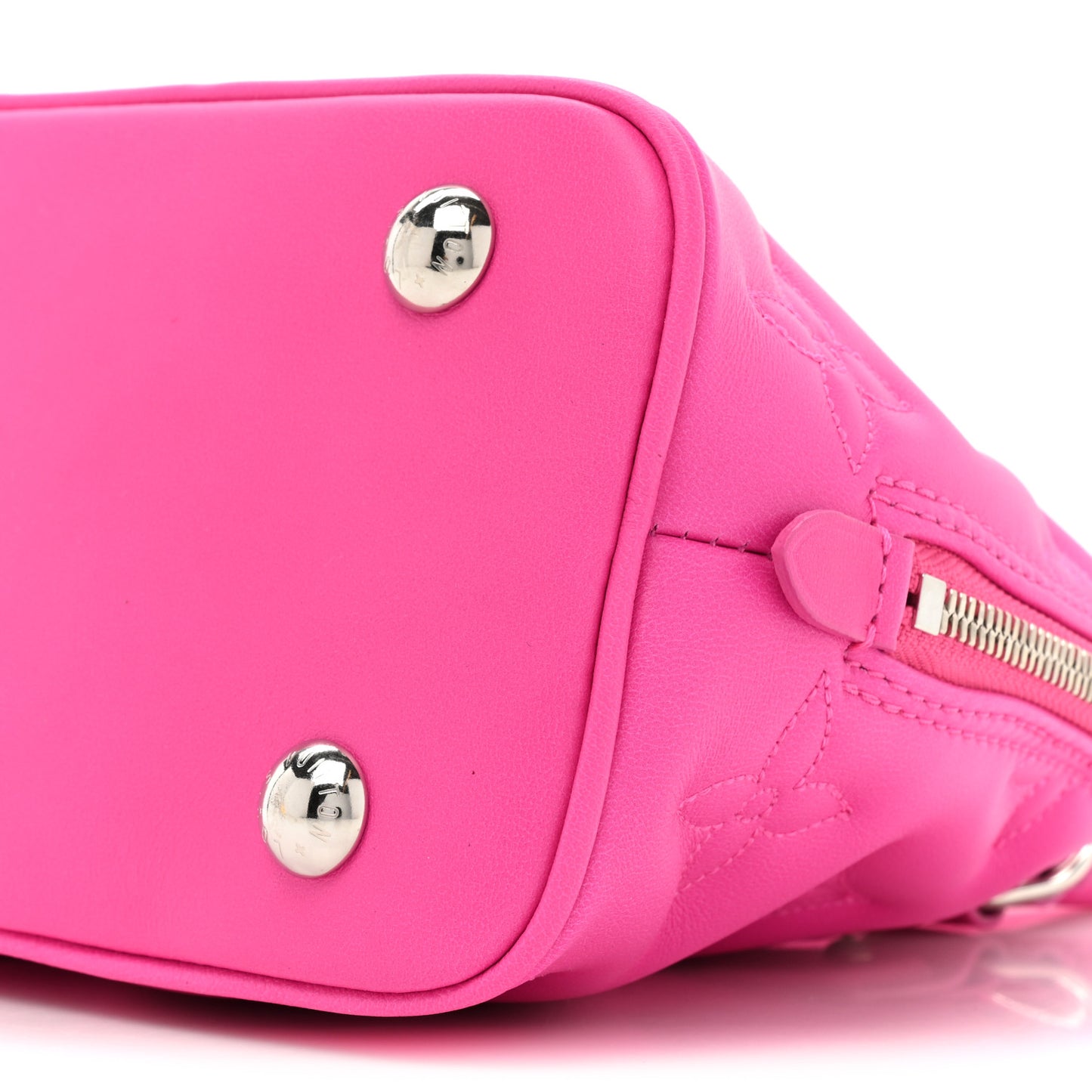 Calfskin Bubblegram Alma BB Rose Miami