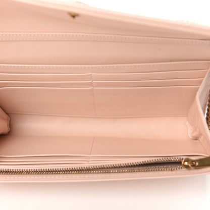 Christian Dior Calfskin Studded Diorama Croisiere Chain Wallet Nude 5 of 11