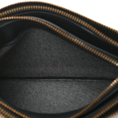 Celine Lambskin Small Trio Crossbody Bag Black 6 of 12
