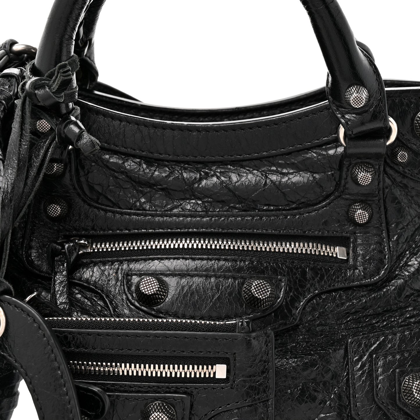 Agneau Arena Neo Cagole Handbag XS Black