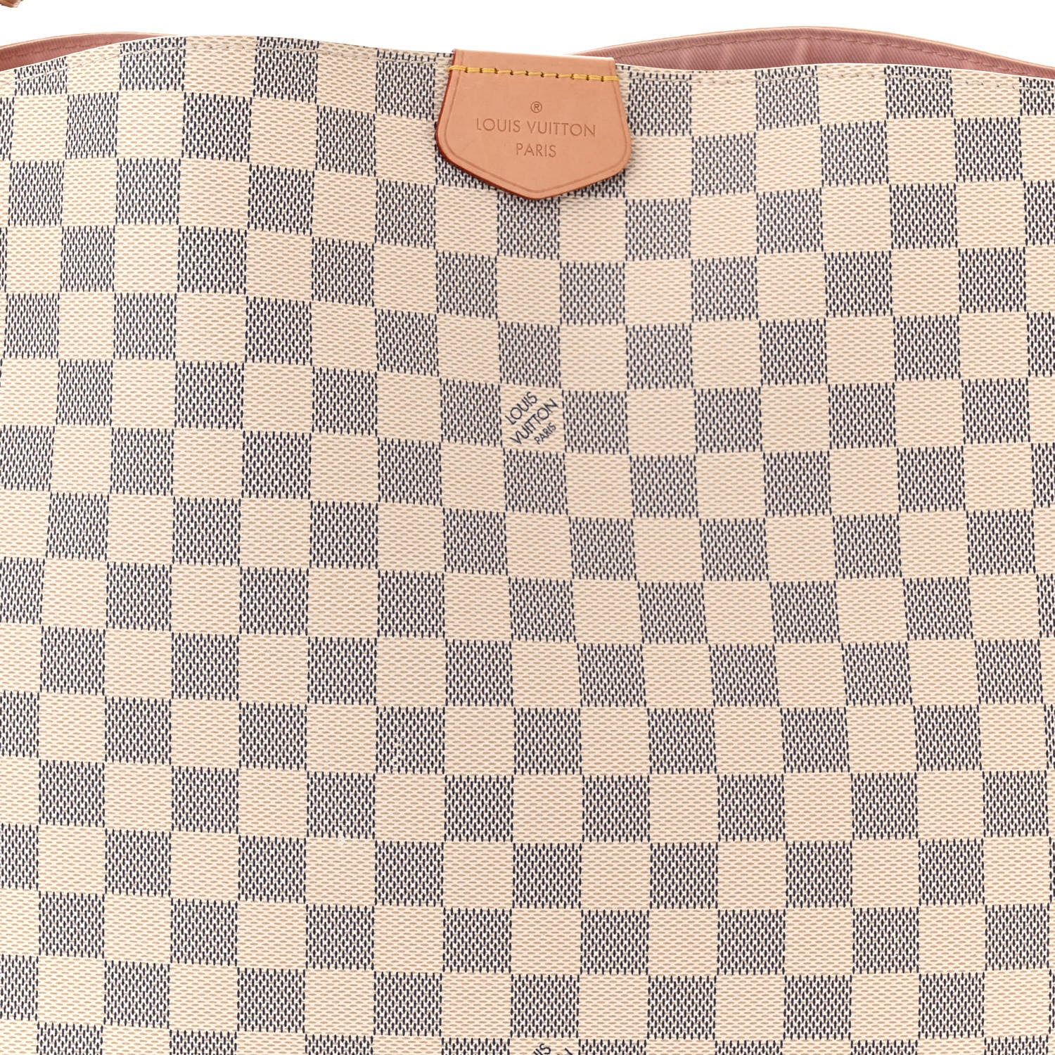 Louis Vuitton LOUIS VUITTON Damier Azur Graceful MM Rose Ballerine 7 of 9
