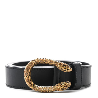 Gucci Calfskin Dionysus 30mm Belt 100 40 Black 1 of 5