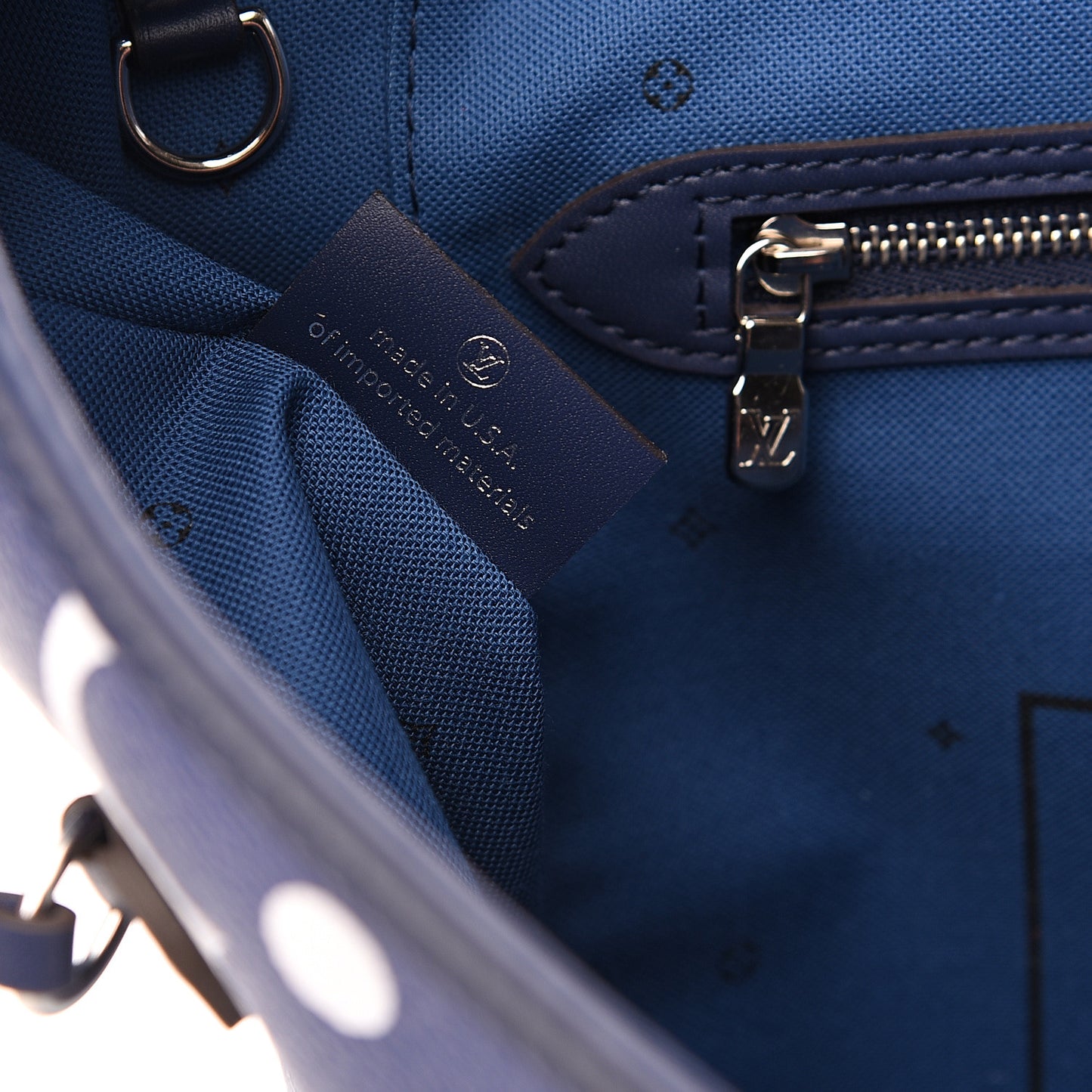 Monogram Escale Neverfull MM Blue