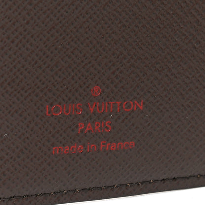 Louis Vuitton Damier Ebene Small Ring Agenda Cover 6 of 6
