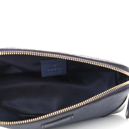 Gucci Diamante Travel Pouch Case Navy 5 of 7