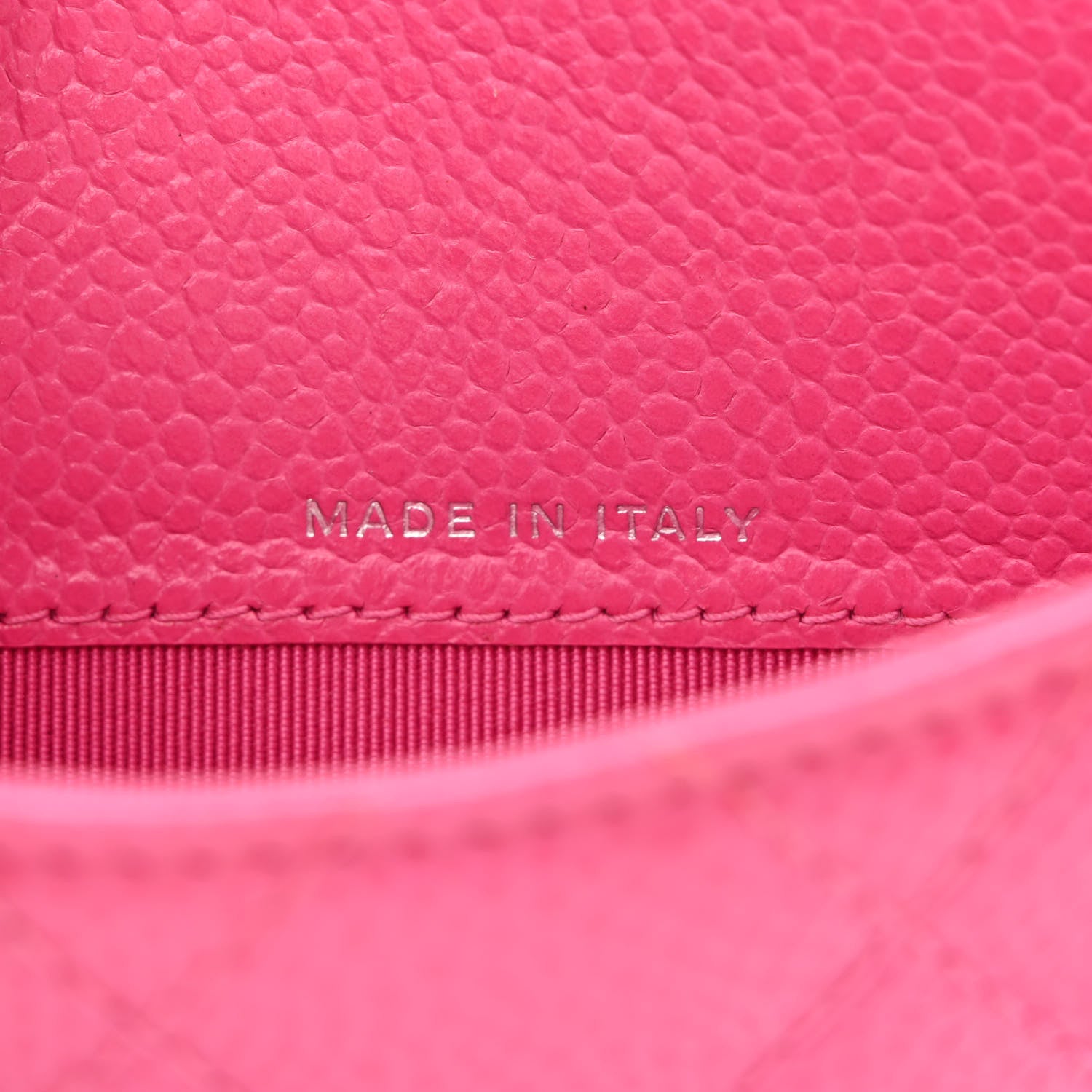 Chanel Caviar Quilted Small Flap Wallet Pink 7 of 11