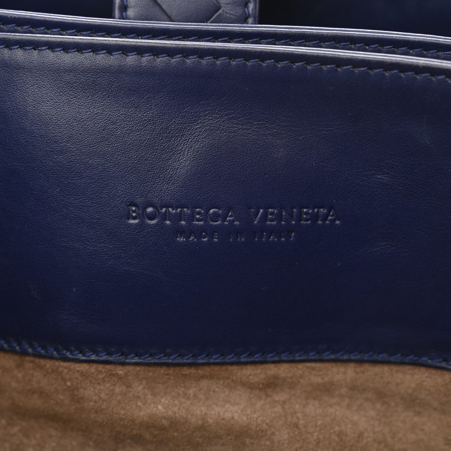 Nappa Intrecciato Medium Roma Tote Atlantic