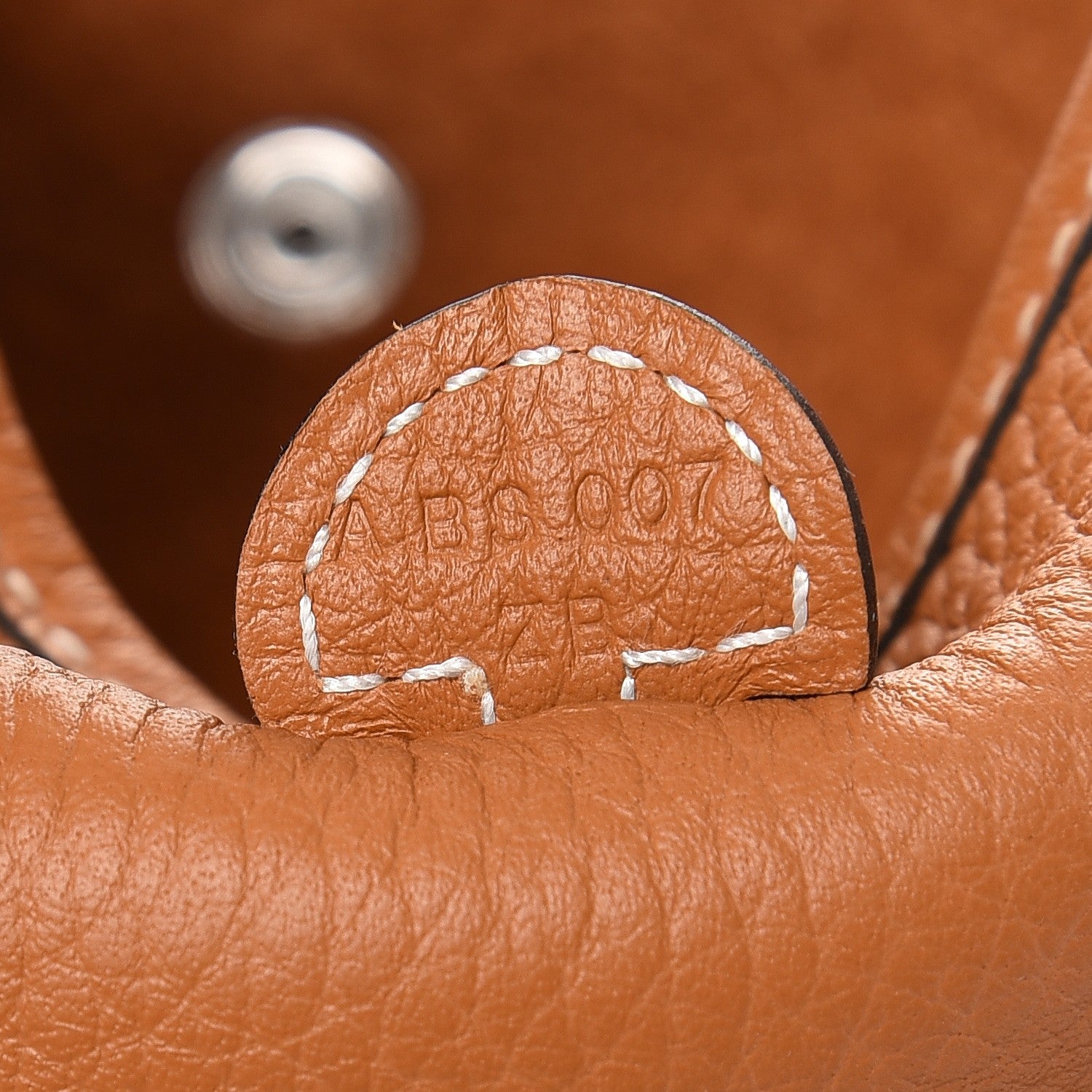 Hermes Taurillon Clemence Amazone Evelyne TPM Gold Cuivre 8 of 9
