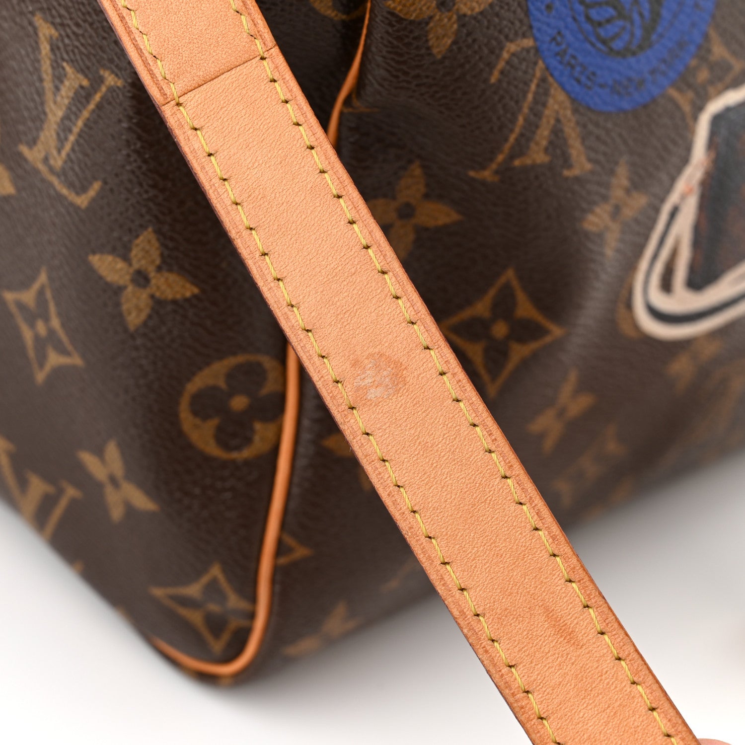Louis Vuitton Monogram World Tour Speedy Bandouliere 30 13 of 13