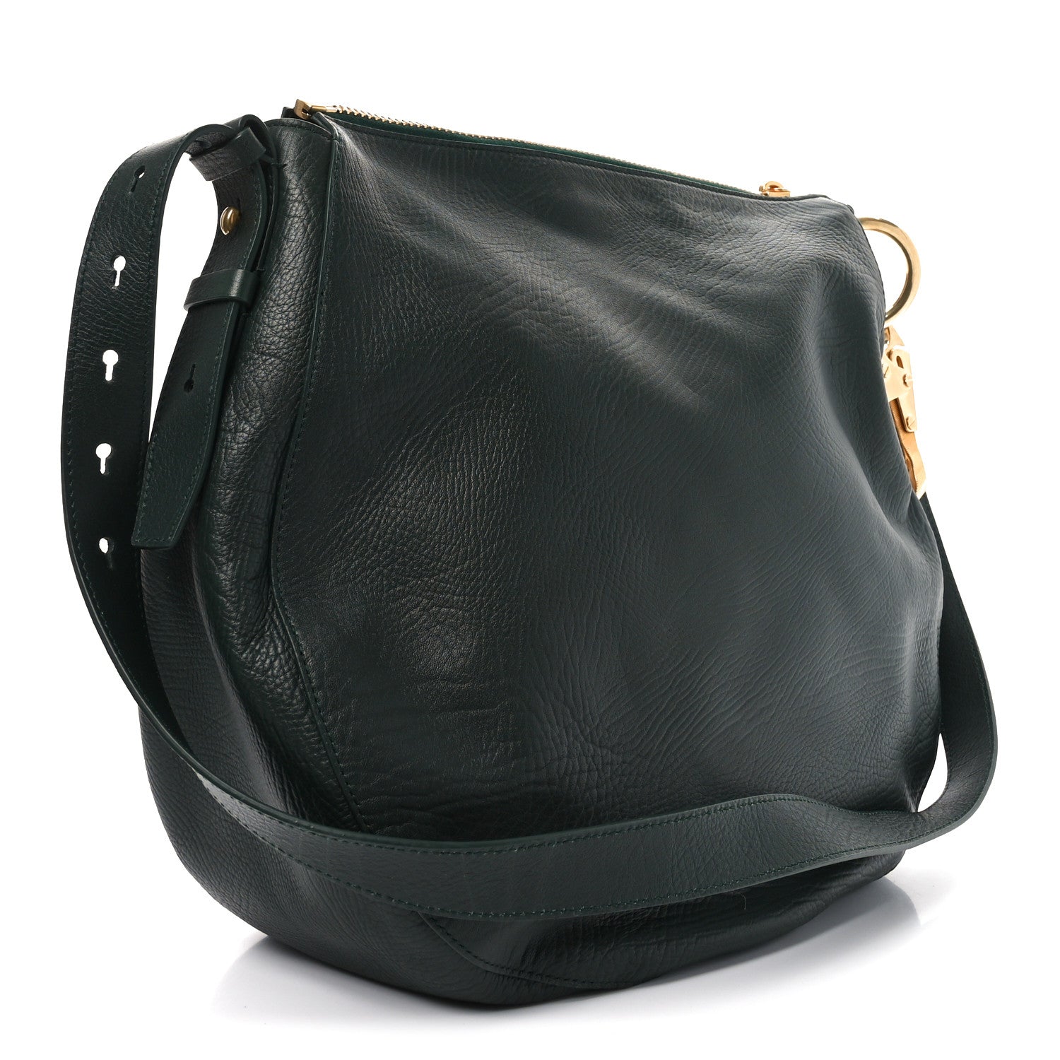 Burberry Grainy Calfskin Medium Knight Bag Vine 3 of 9