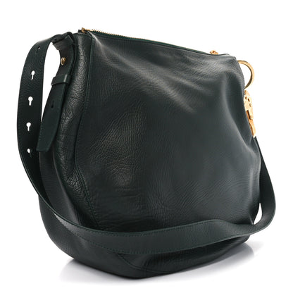 Burberry Grainy Calfskin Medium Knight Bag Vine 3 of 9