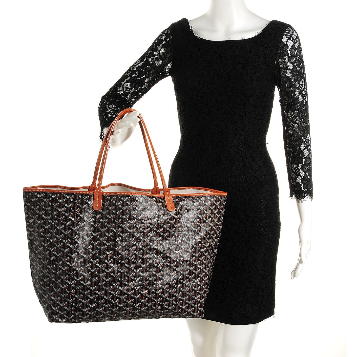 Goyardine Saint Louis GM Black Gold