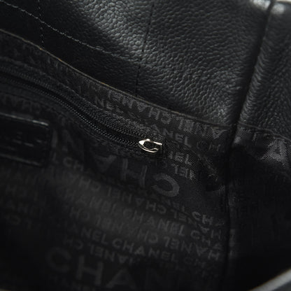 Chanel Caviar Square Stitched Tote Black 14 of 14