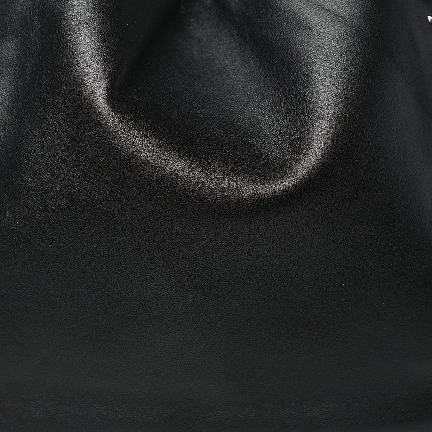 Calfskin Rockstud Hobo Tote Black