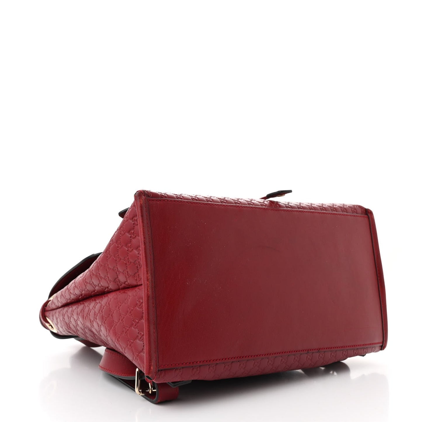 Microguccissima Drawstring Backpack Red