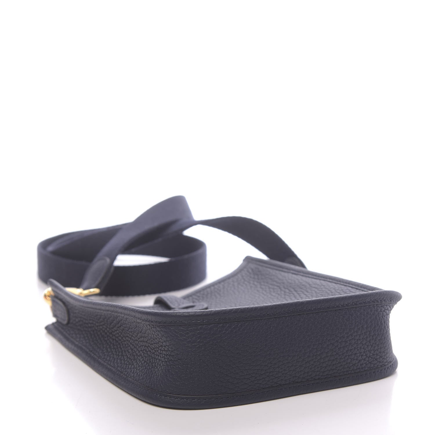 Hermes Taurillon Clemence Evelyne TPM Bleu Nuit 4 of 11