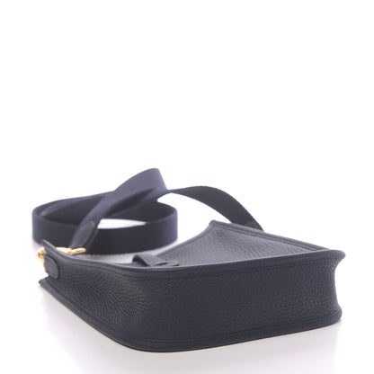 Hermes Taurillon Clemence Evelyne TPM Bleu Nuit 4 of 11