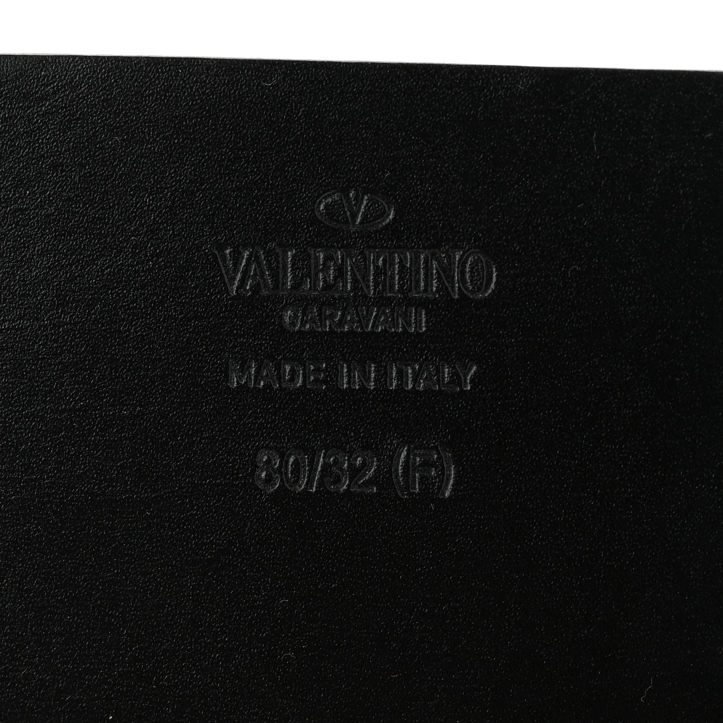 Glossy Calfskin VLogo Reversible 70mm Belt 80 32 Saddle Brown Black