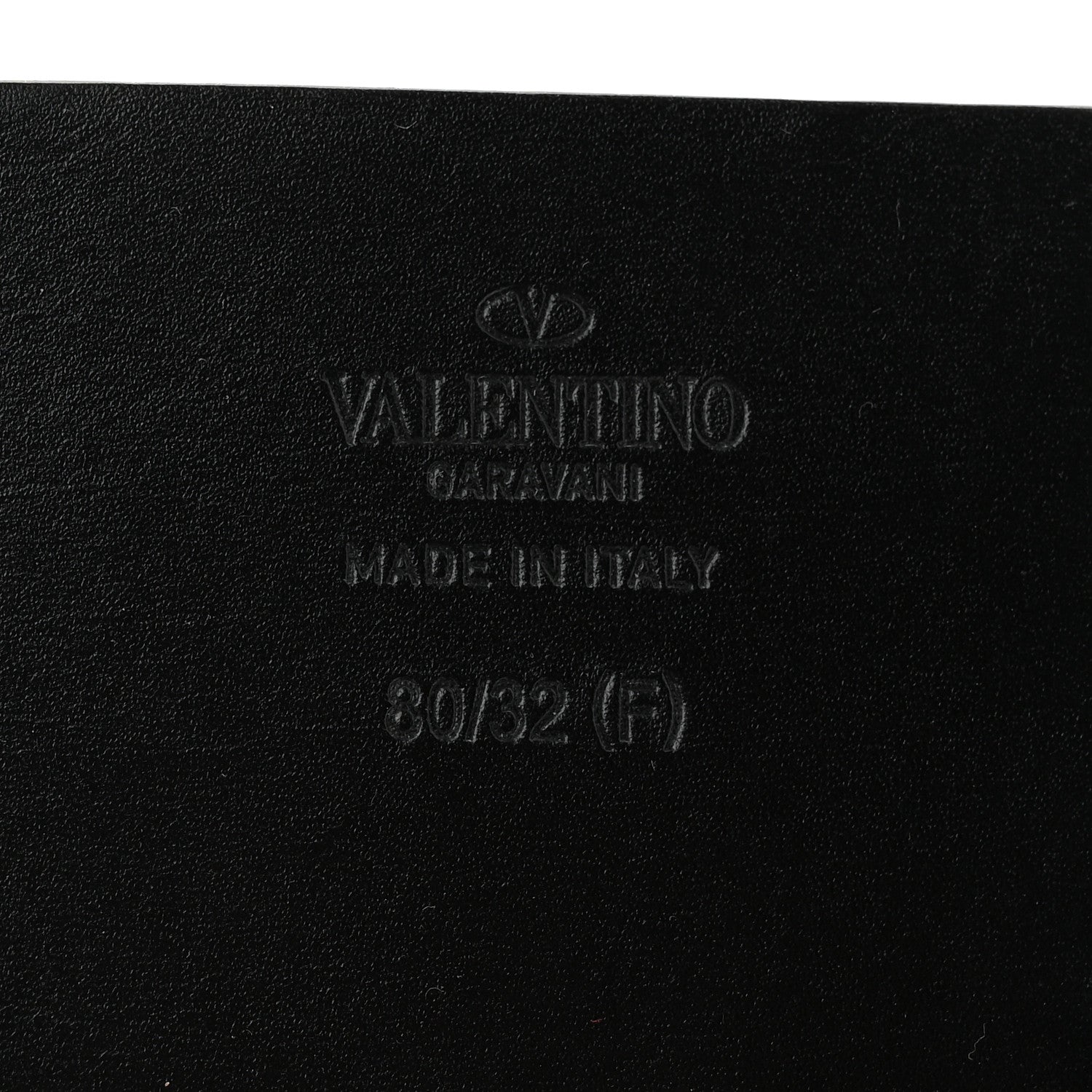 Valentino Garavani Glossy Calfskin VLogo Reversible 70mm Belt 80 32 Saddle Brown Black 6 of 6