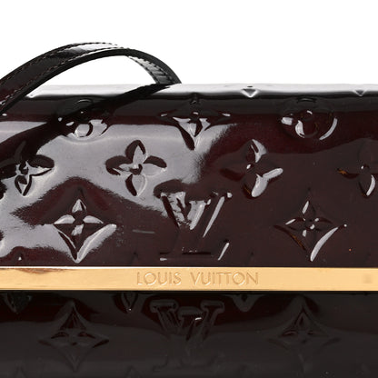 Louis Vuitton Vernis Rossmore MM Amarante 7 of 9