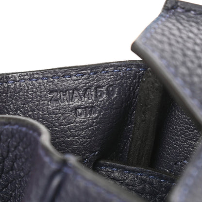 Hermes Togo Birkin 30 Bleu Nuit 9 of 11