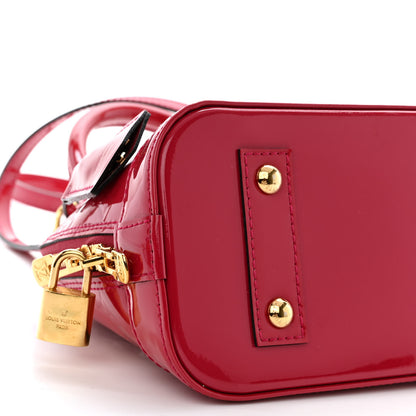 Louis Vuitton Vernis Alma BB Rose Indien 9 of 13