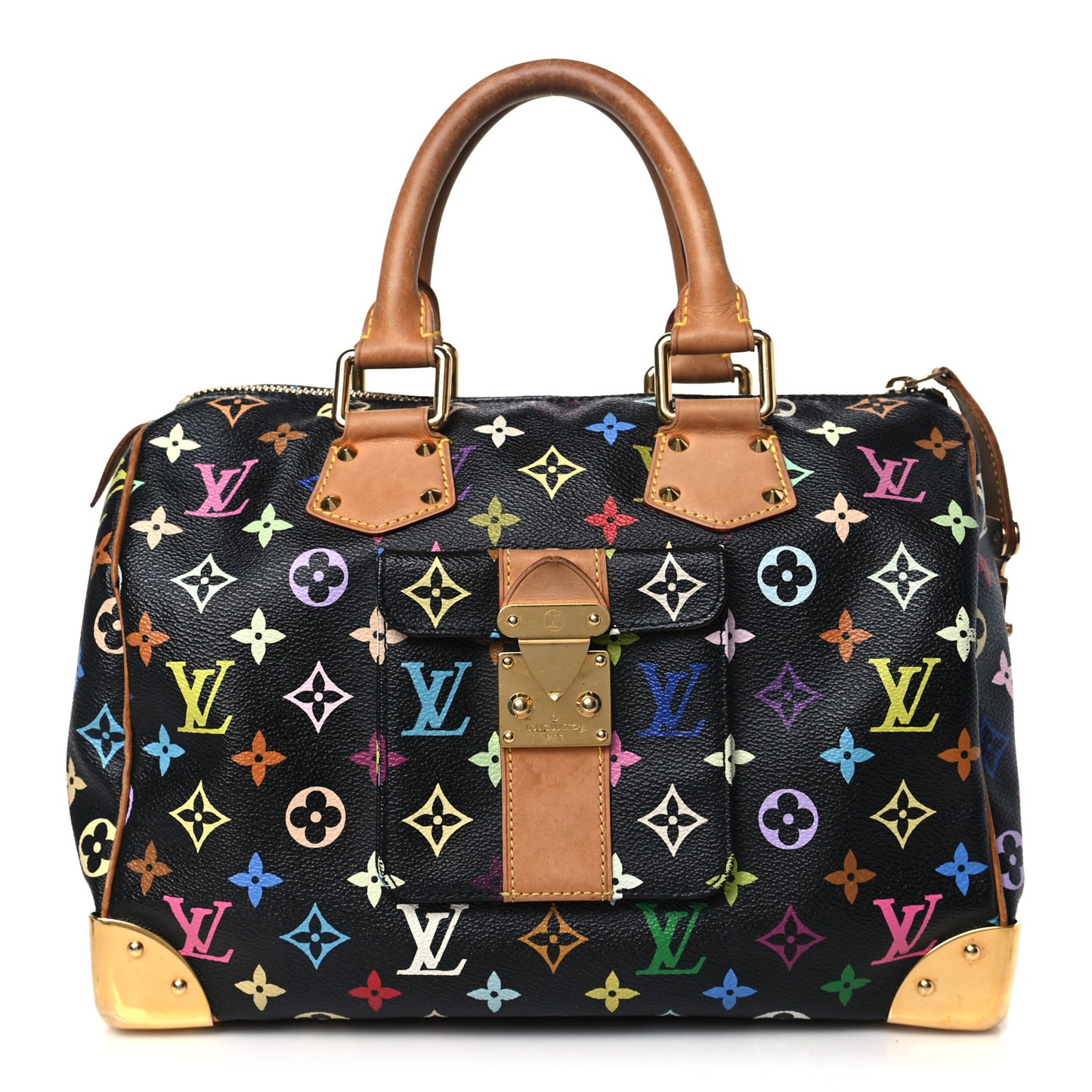 Monogram Multicolor Speedy 30 Black