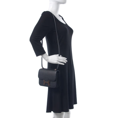 Hermes Epsom Constance 18 Black 2 of 16