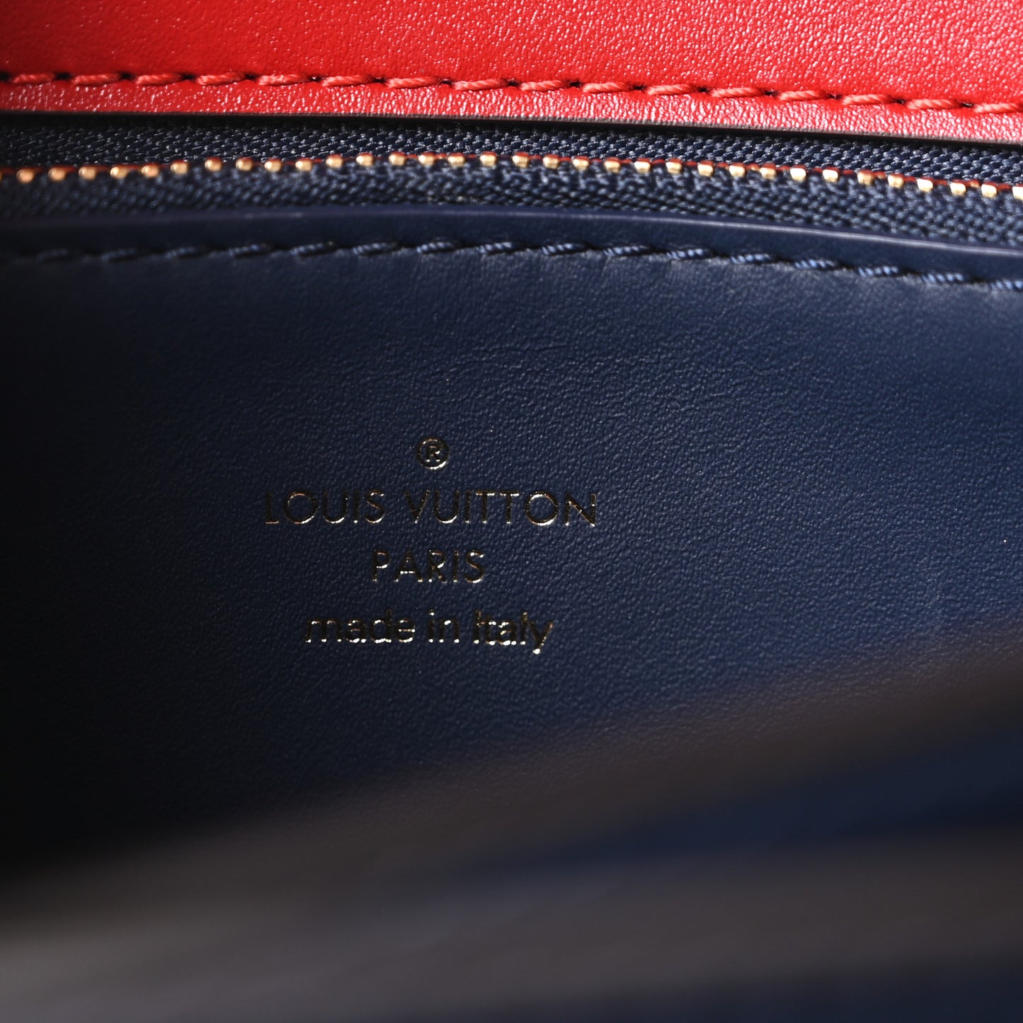 Calfskin Orsay MM Rouge