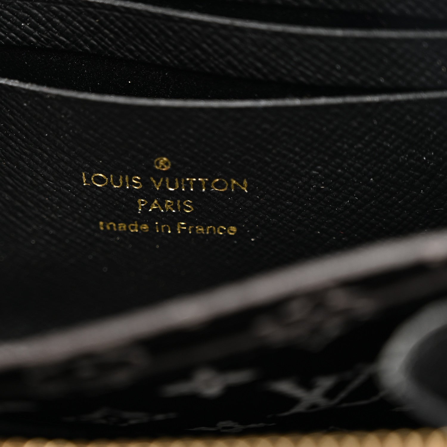 Louis Vuitton Monogram Giant Jungle Zippy Coin Purse Black 6 of 9